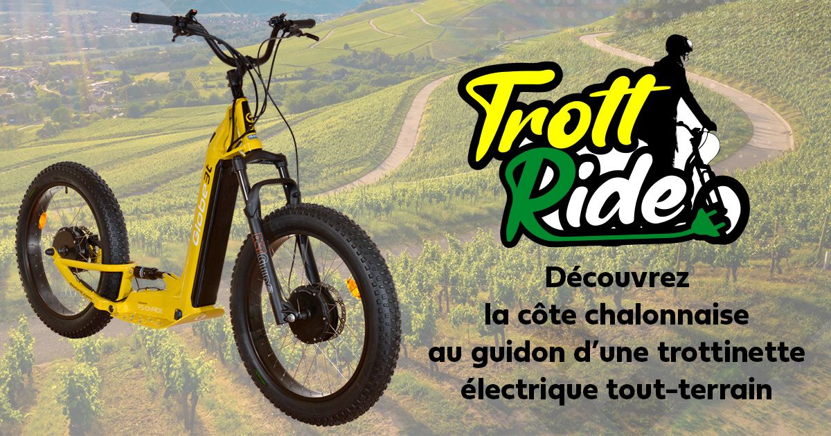 découvrez la côte chalonnaise en trottinette électriques 